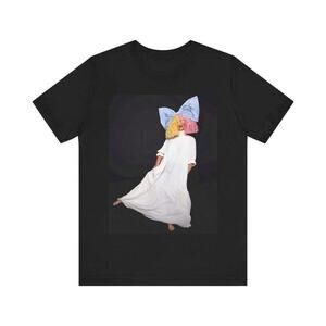 Sia Art Pop Singer Minimal Portrait Music Fan T-Shirt